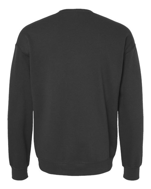 BELLA + CANVAS 3945 - Unisex Sponge Fleece Drop Shoulder Crewneck Sweatshirt - Dark Grey