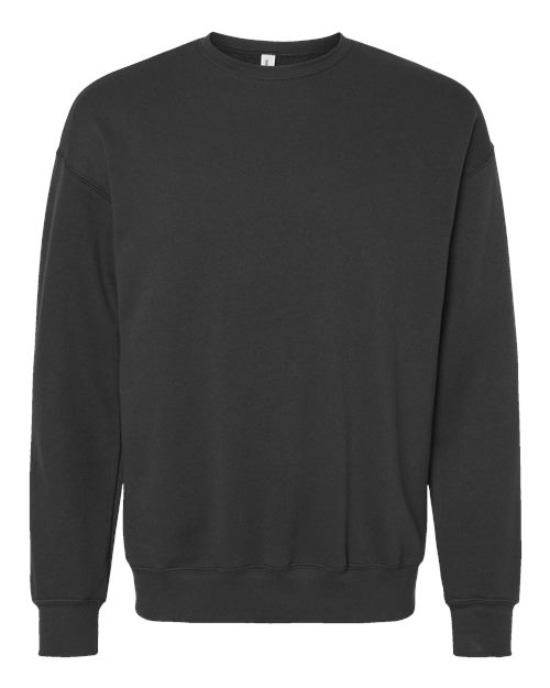BELLA + CANVAS 3945 - Unisex Sponge Fleece Drop Shoulder Crewneck Sweatshirt - Dark Grey