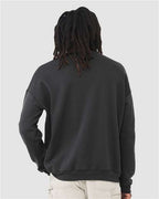 BELLA + CANVAS 3945 - Unisex Sponge Fleece Drop Shoulder Crewneck Sweatshirt - Dark Grey