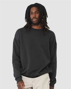 BELLA + CANVAS 3945 - Unisex Sponge Fleece Drop Shoulder Crewneck Sweatshirt - Dark Grey