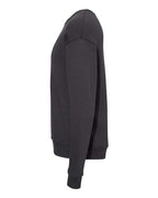 BELLA + CANVAS 3945 - Unisex Sponge Fleece Drop Shoulder Crewneck Sweatshirt - DTG Dark Grey