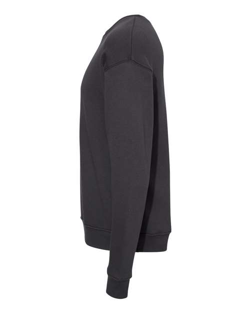 BELLA + CANVAS 3945 - Unisex Sponge Fleece Drop Shoulder Crewneck Sweatshirt - DTG Dark Grey