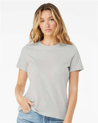 BELLA + CANVAS 6400 - Womens Relaxed Jersey Tee - Silver