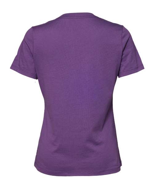 BELLA + CANVAS 6400 - Womens Relaxed Jersey Tee - Royal Purple