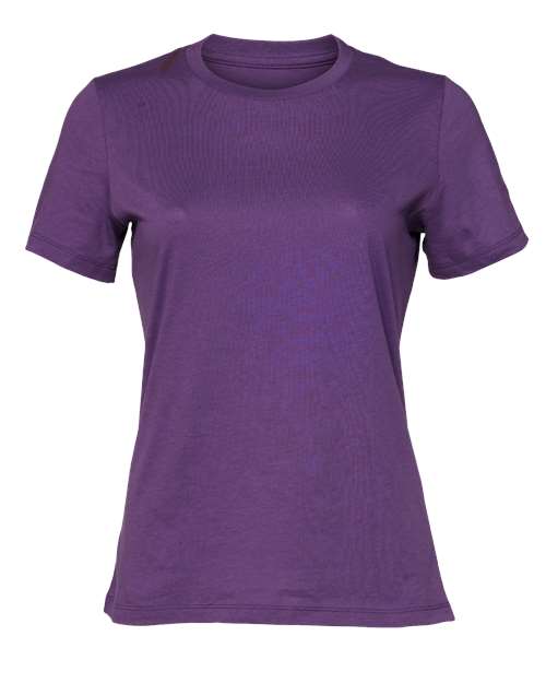 BELLA + CANVAS 6400 - Womens Relaxed Jersey Tee - Royal Purple