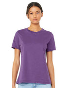 BELLA + CANVAS 6400 - Womens Relaxed Jersey Tee - Royal Purple