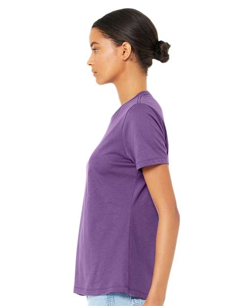 BELLA + CANVAS 6400 - Womens Relaxed Jersey Tee - Royal Purple