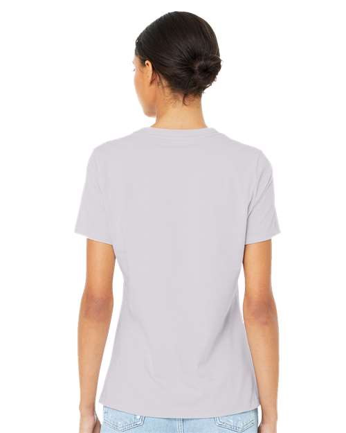BELLA + CANVAS 6400 - Womens Relaxed Jersey Tee - Lavender Dust