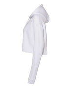 BELLA + CANVAS 7502 - Women's Crop Hoodie Sweatshirt - White