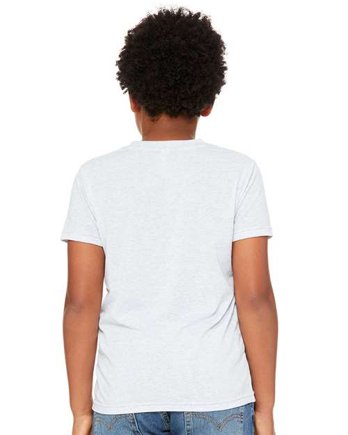 BELLA + CANVAS 3001Y - Youth Jersey Tee - Ash