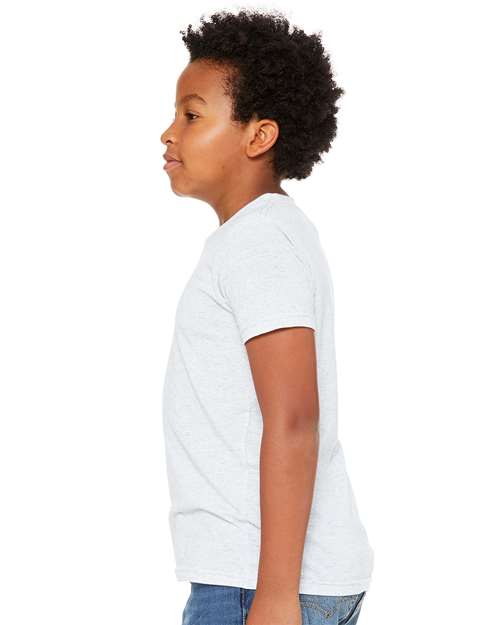 BELLA + CANVAS 3001Y - Youth Jersey Tee - Ash