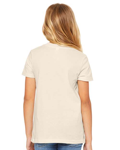 BELLA + CANVAS 3001Y - Youth Jersey Tee - Natural
