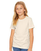 BELLA + CANVAS 3001Y - Youth Jersey Tee - Natural