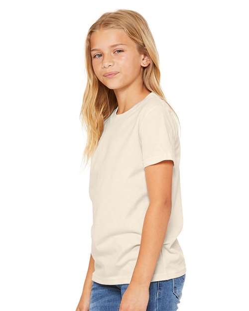 BELLA + CANVAS 3001Y - Youth Jersey Tee - Natural