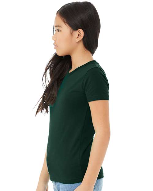 BELLA + CANVAS 3001Y - Youth Jersey Tee - Forest