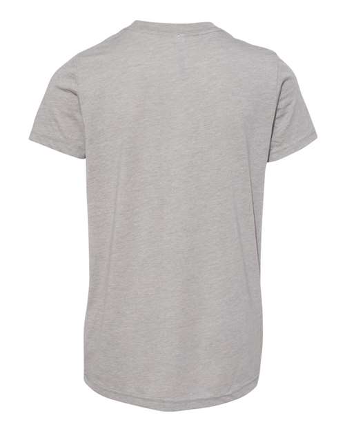 BELLA + CANVAS 3413Y - Youth Triblend Tee - Athletic Grey Triblend