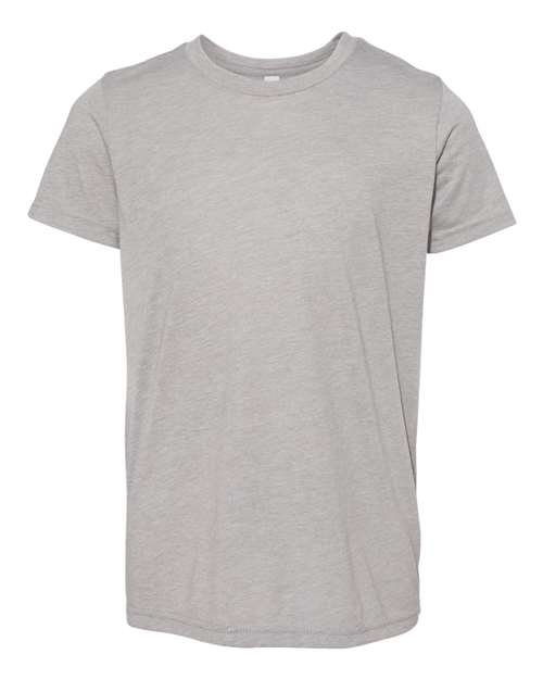 BELLA + CANVAS 3413Y - Youth Triblend Tee - Athletic Grey Triblend