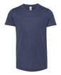 BELLA + CANVAS 3413Y - Youth Triblend Tee - Solid Navy Triblend