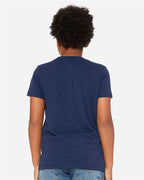 BELLA + CANVAS 3413Y - Youth Triblend Tee - Solid Navy Triblend