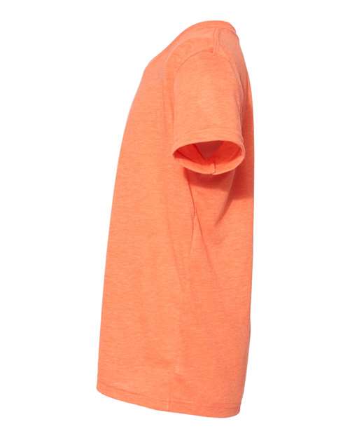 BELLA + CANVAS 3413Y - Youth Triblend Tee - Orange Triblend