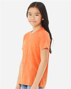 BELLA + CANVAS 3413Y - Youth Triblend Tee - Orange Triblend