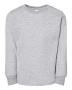 BELLA + CANVAS 3501T - Toddler Jersey Long Sleeve Tee - Athletic Heather