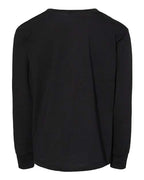 BELLA + CANVAS 3501T - Toddler Jersey Long Sleeve Tee - Black