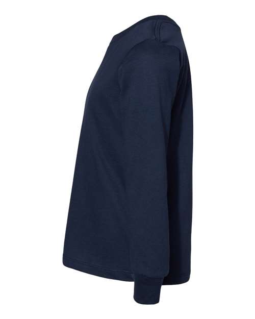 BELLA + CANVAS 3501T - Toddler Jersey Long Sleeve Tee - Navy