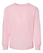 BELLA + CANVAS 3501T - Toddler Jersey Long Sleeve Tee - Pink