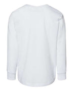 BELLA + CANVAS 3501T - Toddler Jersey Long Sleeve Tee - White