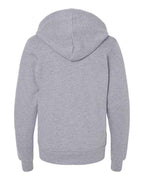BELLA + CANVAS 3739Y - Youth Sponge Fleece Full-Zip Hoodie Sweatshirt