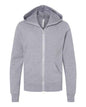 BELLA + CANVAS 3739Y - Youth Sponge Fleece Full-Zip Hoodie Sweatshirt