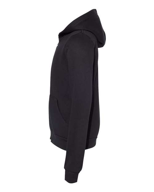 BELLA + CANVAS 3739Y - Youth Sponge Fleece Full-Zip Hoodie Sweatshirt - Black