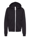 BELLA + CANVAS 3739Y - Youth Sponge Fleece Full-Zip Hoodie Sweatshirt BELLA + CANVAS