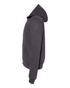 BELLA + CANVAS 3739Y - Youth Sponge Fleece Full-Zip Hoodie Sweatshirt - Dark Grey Heather
