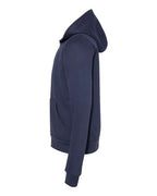 BELLA + CANVAS 3739Y - Youth Sponge Fleece Full-Zip Hoodie Sweatshirt - Navy