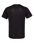BELLA + CANVAS 3880 — Unisex Viscose Fashion Tee — Black (flat)