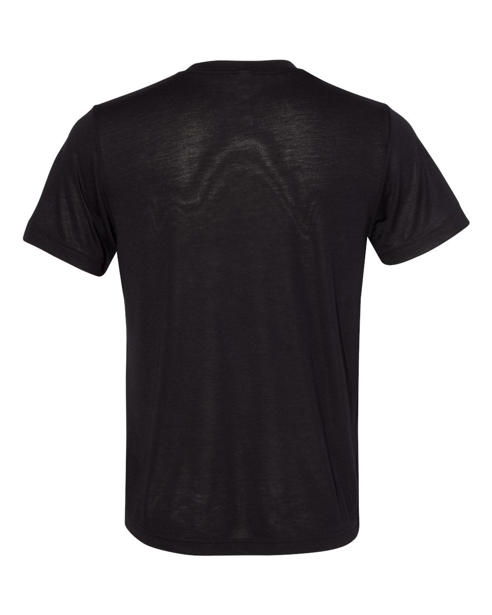 BELLA + CANVAS 3880 — Unisex Viscose Fashion Tee — Black (flat)