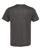 BELLA + CANVAS 3880 — Unisex Viscose Fashion Tee — Dark Grey Heather (flat)