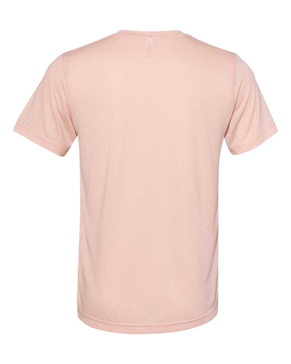BELLA + CANVAS 3880 — Unisex Viscose Fashion Tee — Peach (flat)