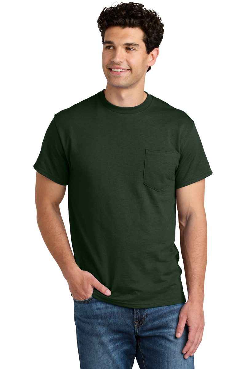 Gildan 8300 - DryBlend 50 Cotton/50 Poly Pocket T-Shirt