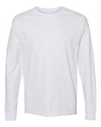 Hanes 5286 - Essential-T Long Sleeve T-Shirt — Ash (flat)