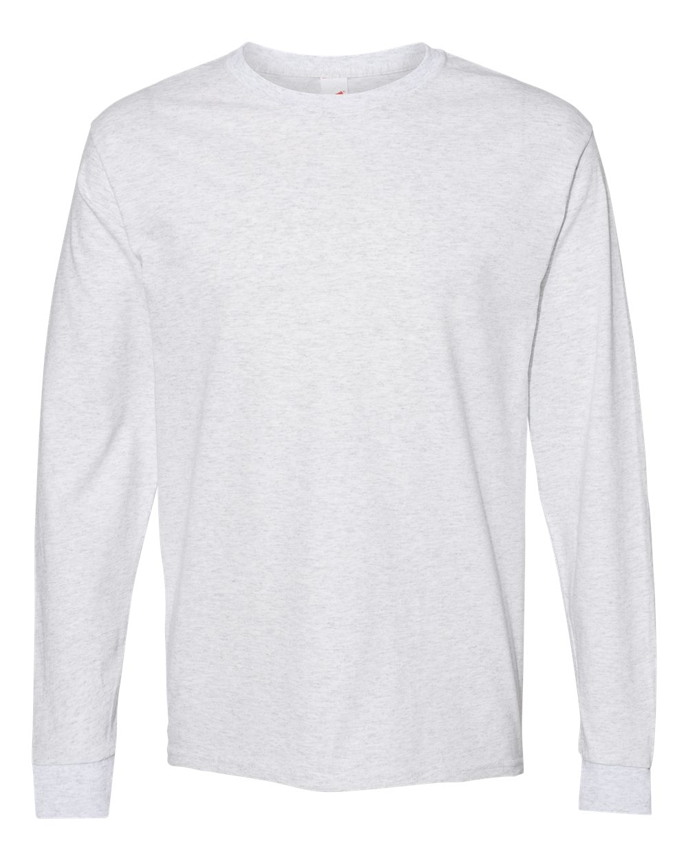 Hanes 5286 - Essential-T Long Sleeve T-Shirt — Ash (flat)