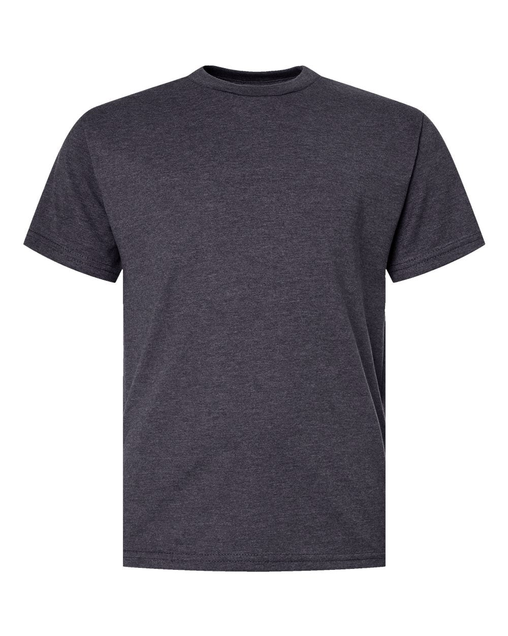 Hanes 498Y - Youth Perfect-T T-Shirt — Charcoal Heather (flat)