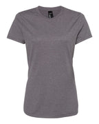 Hanes SL04 - Women's Perfect-T T-Shirt — Charcoal Heather (flat)