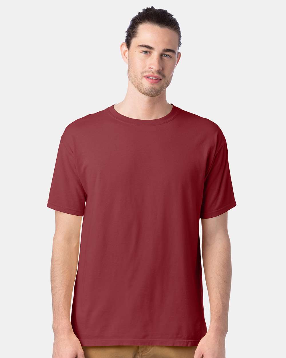ComfortWash by Hanes GDH100 - Men's Garment-Dyed T-Shirt — Cayenne
