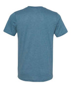 BELLA + CANVAS 3301 - Unisex Sueded Tee - Heather Deep Teal