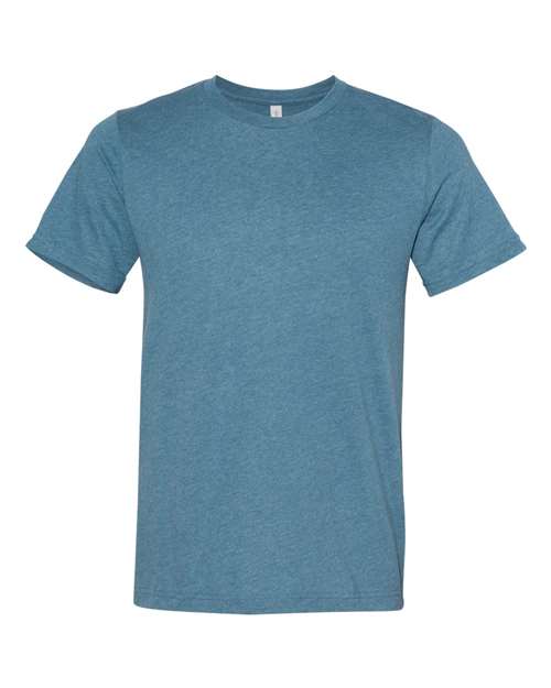 BELLA + CANVAS 3301 - Unisex Sueded Tee - Heather Deep Teal