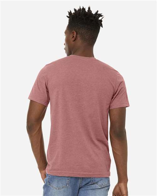 BELLA + CANVAS 3301 - Unisex Sueded Tee - Heather Mauve