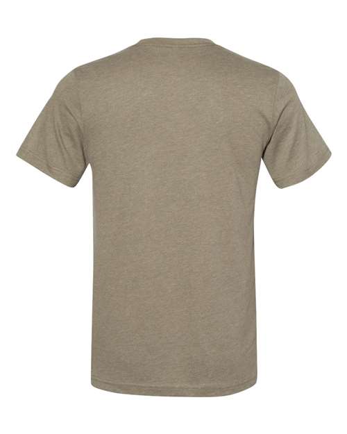 BELLA + CANVAS 3301 - Unisex Sueded Tee - Heather Olive